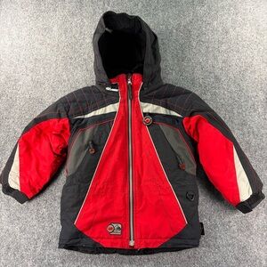 Obermeyer black red youth Ski Snow Jacket size 4